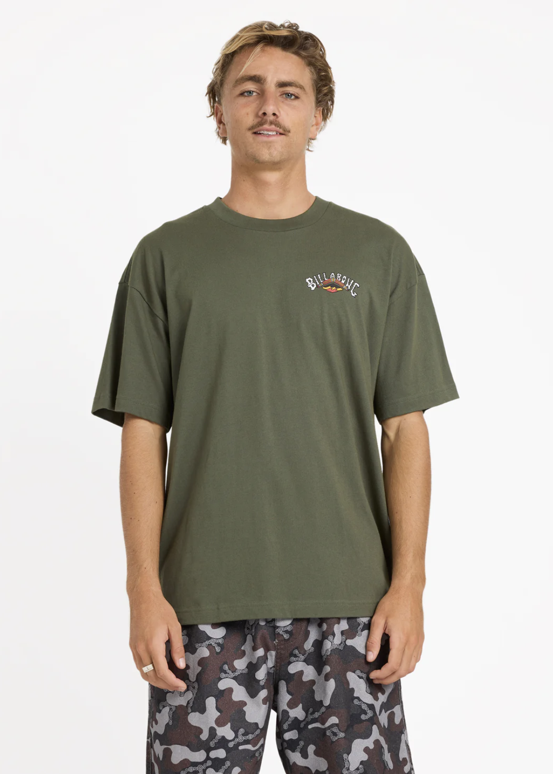 Otis Arch Tee Pine  | Abbey Road Kaikoura