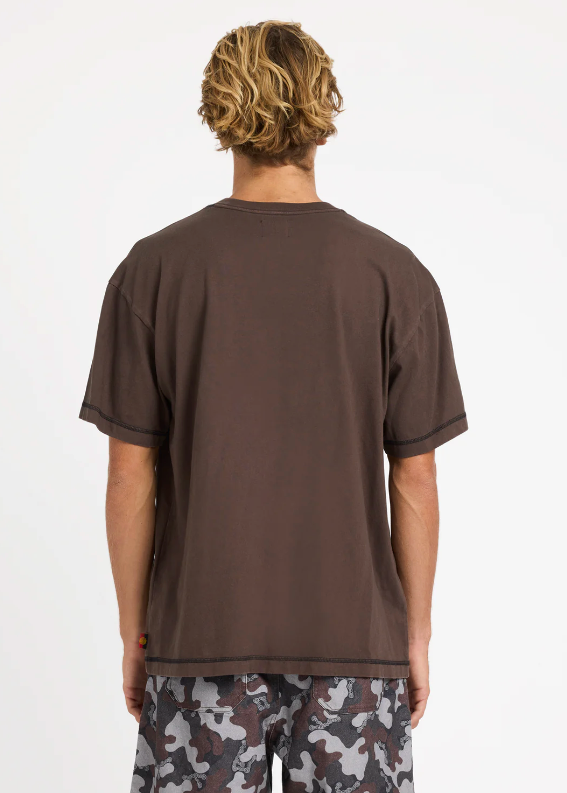 Otis Pocket Tee Chocolate  | Abbey Road Kaikoura