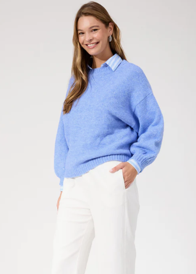 Ottawa Jumper - Blue | Abbey Road Kaikoura
