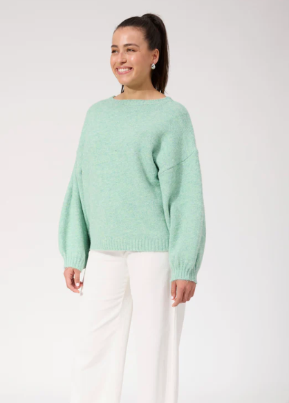 Ottawa Jumper - Mint | Abbey Road Kaikoura