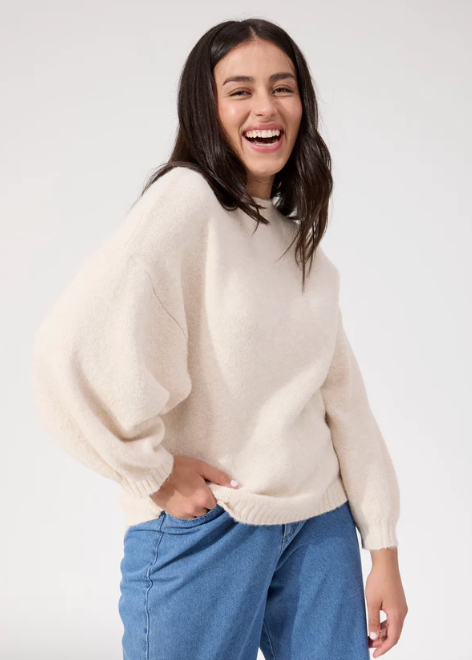 Ottawa Jumper - Natural | Abbey Road Kaikoura