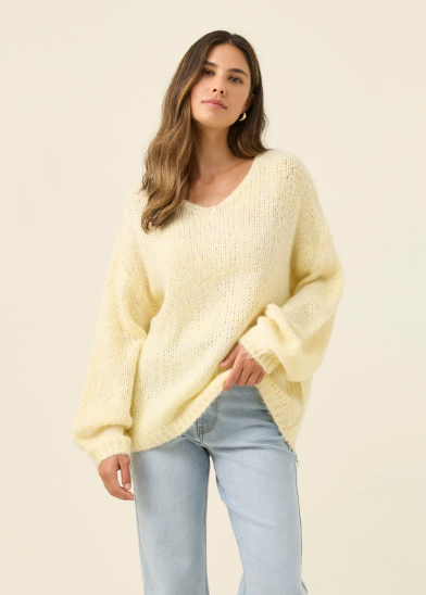Pallas Jumper Butter| Abbey Road Kaikoura