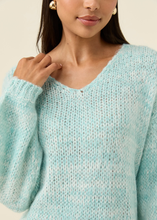 Pallas Jumper Ice Blue | Abbey Road Kaikoura