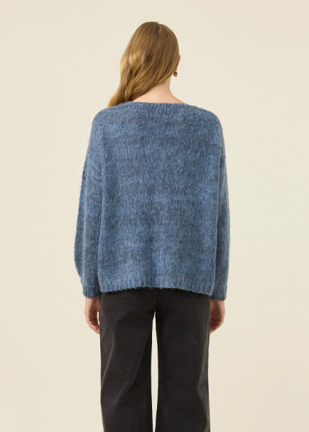 Pallas Jumper Navy | Abbey Road Kaikoura