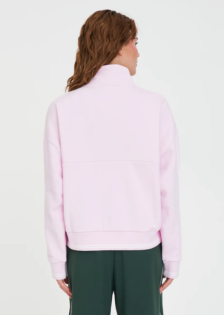Panelled 1/4 Zip 350/Arena Petal | Abbey Road Kaikoura