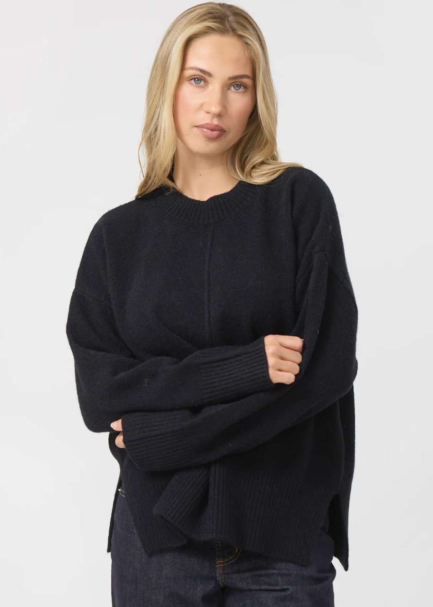 Pieter Knit Black | Abbey Road Kaikoura