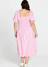 Load image into Gallery viewer, Betty Basics Ingrid Shoulder Dress /Prism Pink|Abbey Road