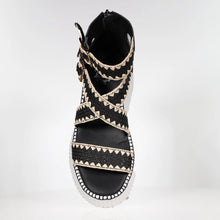 Load image into Gallery viewer, Plaza Woven Black Raffia | Abbey Road Kaikoura