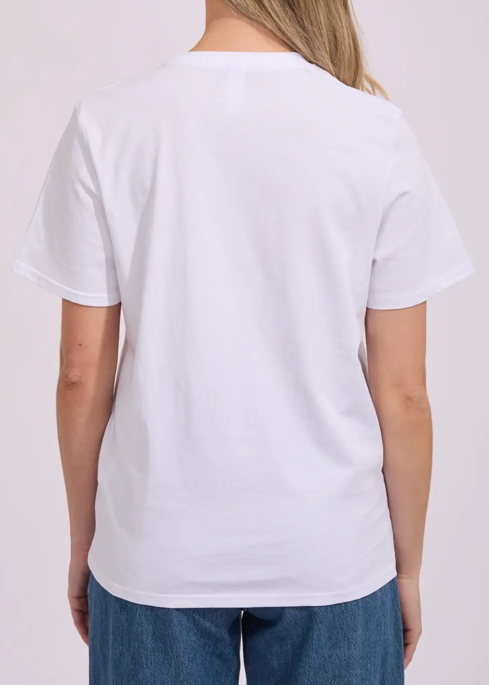 Relax Tee 220/Flower Market White | Abbey Road Kaikoura