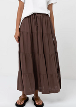 Load image into Gallery viewer, RHYTHM Classic Tiered Maxi Skirt | Abbey Road Kaikoura