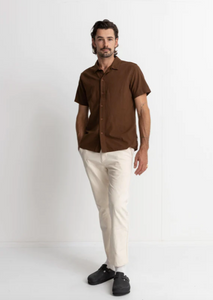 RHYTHM Classic Linen SS Shirt | Abbey Road Kaikoura