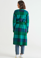 Load image into Gallery viewer, BETTY BASICS Swift Cardigan - Green Check | Abbey Road Kaikoura