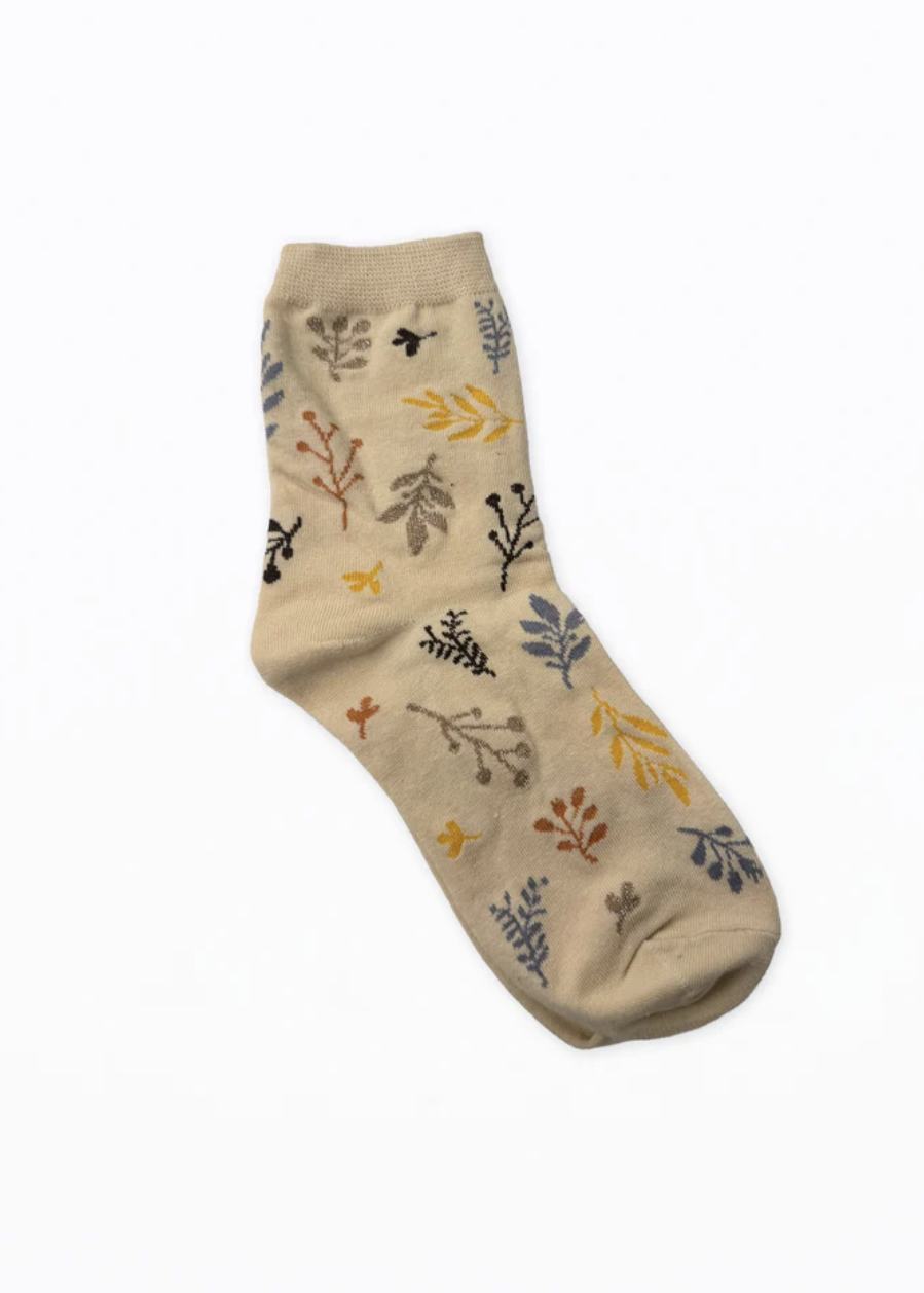S & G Socks - Autumn Twigs | Abbey Road Kaikoura