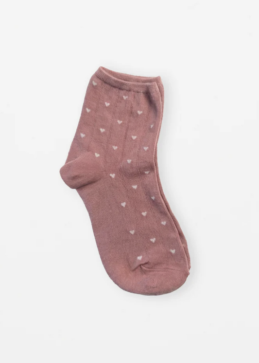 S & G Socks - Hearts Pink | Abbey Road Kaikoura