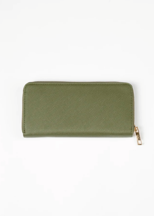 S & G Wallet - Khaki | Abbey Road Kaikoura