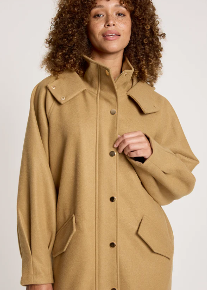 Sable Hood Jacket - Mocha | Abbey Road Kaikoura