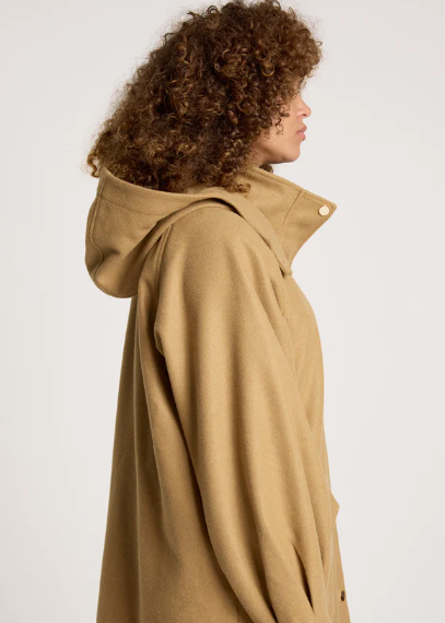 Sable Hood Jacket - Mocha | Abbey Road Kaikoura