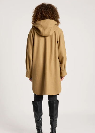 Sable Hood Jacket - Mocha | Abbey Road Kaikoura