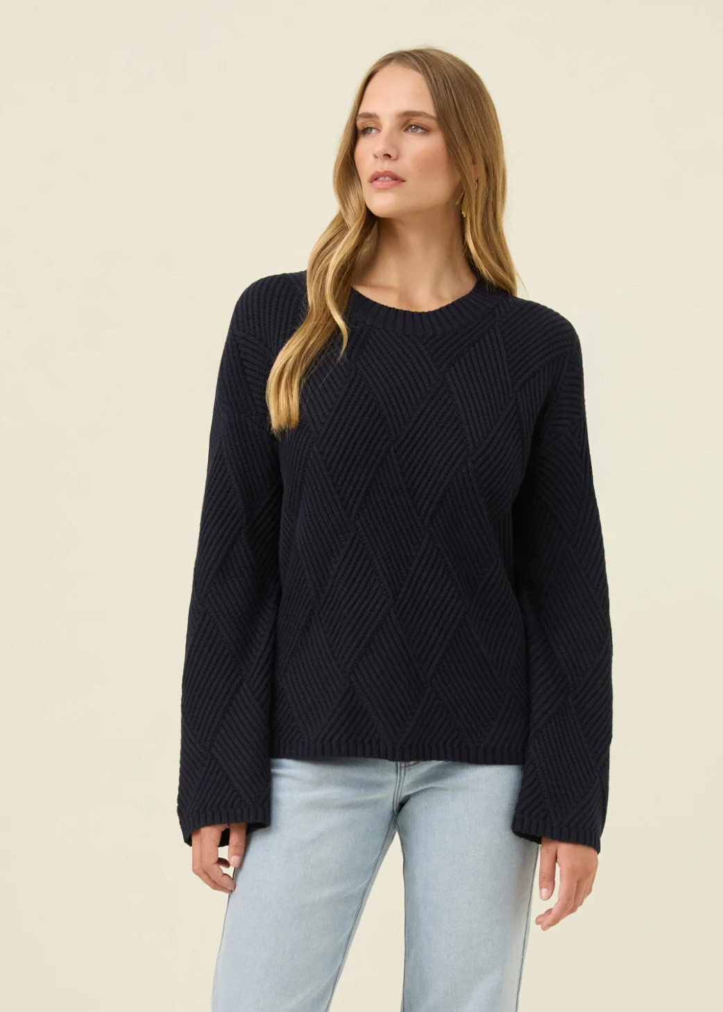 Sadie Jumper - Navy| Abbey Road Kaikoura