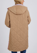 Load image into Gallery viewer, Elm Sahara Quilted Parka/Tan|Abbey Road