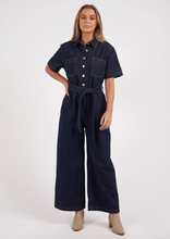 Load image into Gallery viewer, FOXWOOD Lorena Jumpsuit - Denim Blue | Abbey Road Kaikoura