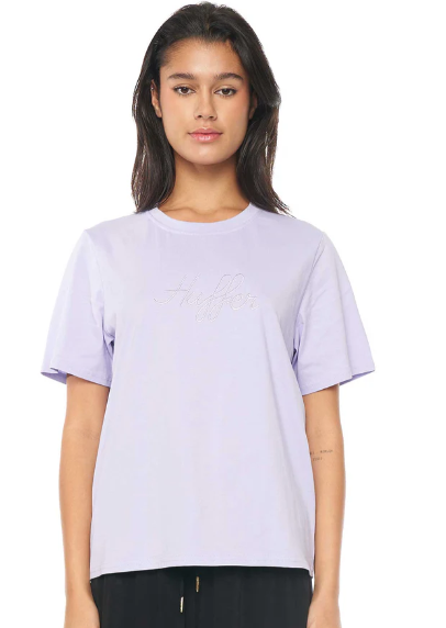 Huffer Womens Classic Tee/Lover/Thistle|Abbey Road