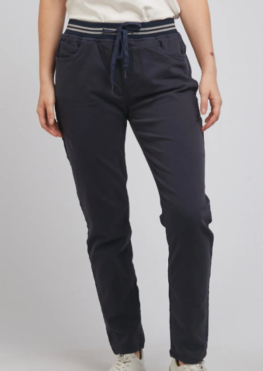 Foxwood\Sylvia Jogger /Navy|Abbey Road