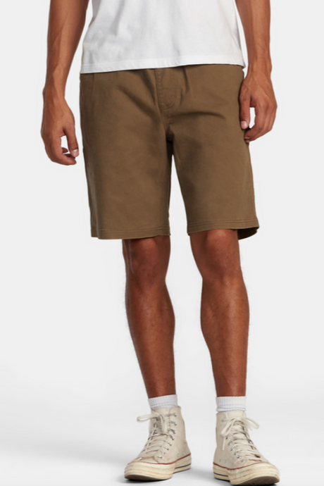 RVCA\Americana Carpenter Short/Wood|Abbey Road