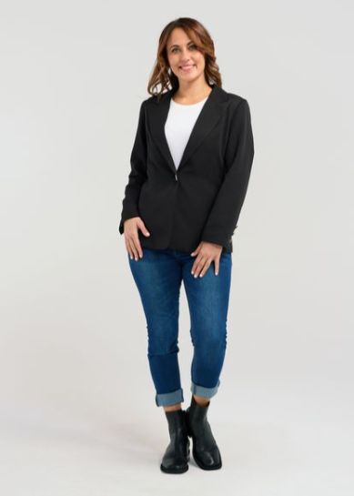 Seduce\Flora Blazer /Black|Abbey Road