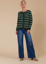 Load image into Gallery viewer, ISLE OF MINE | Juno Stripe Jumper/Cardigan | Abbey Road Kaikoura