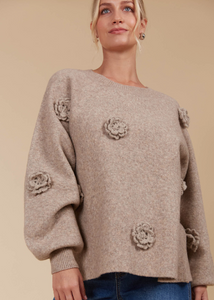 ISLE OF MINE | Miru Flower Jumper | Abbey Road Kaikoura
