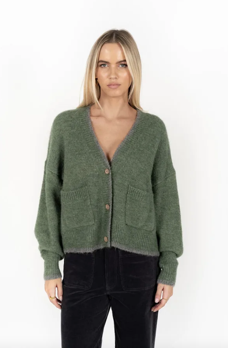 Romi Cardi - Green/Grey