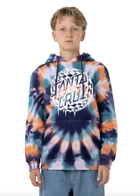 Load image into Gallery viewer, SANTA CRUZ |Check Waste Dot Mono Front Hoodie - Navy Tie Dye | Abbey Road Kaikoura