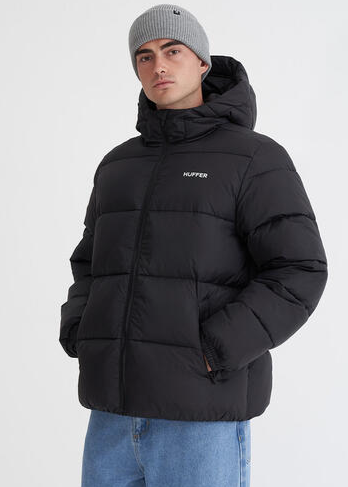 Huffer\Men's Street Puffer Jacket /Black|Abbey Road