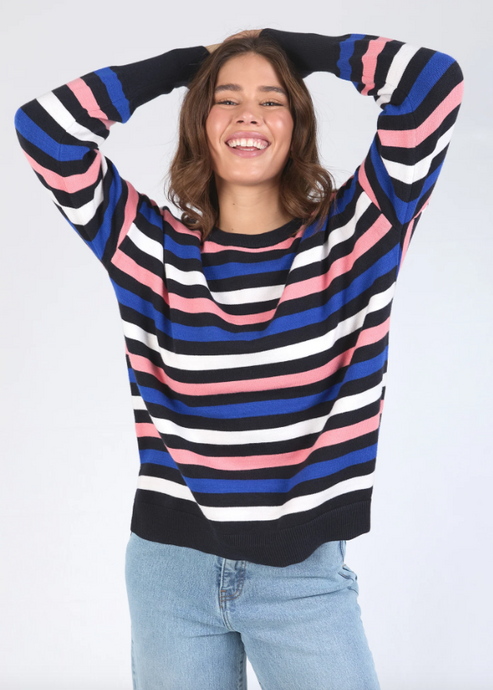 ELM | Logan Stripe Knit | Abbey Road Kaikoura