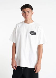 Huffer\Block Tee 220 Homie /Chalk|Abbey Road