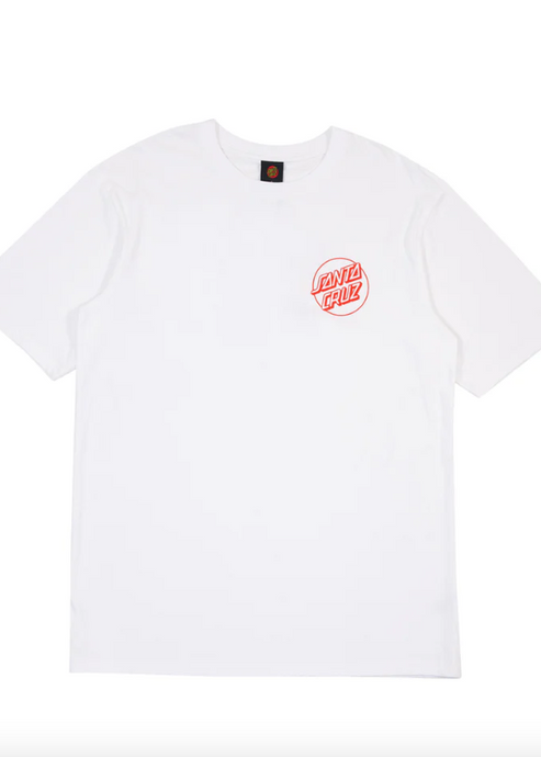 Santa Cruz\Deadpool V2 Outline SS Tee /White|Abbey Road