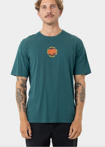 Santa Cruz\Skate Brain SS Tee/ Green|Abbey Road