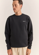 Load image into Gallery viewer, RHYTHM | Brand Fleece Crew - Black | Abbey Road Kaikoura