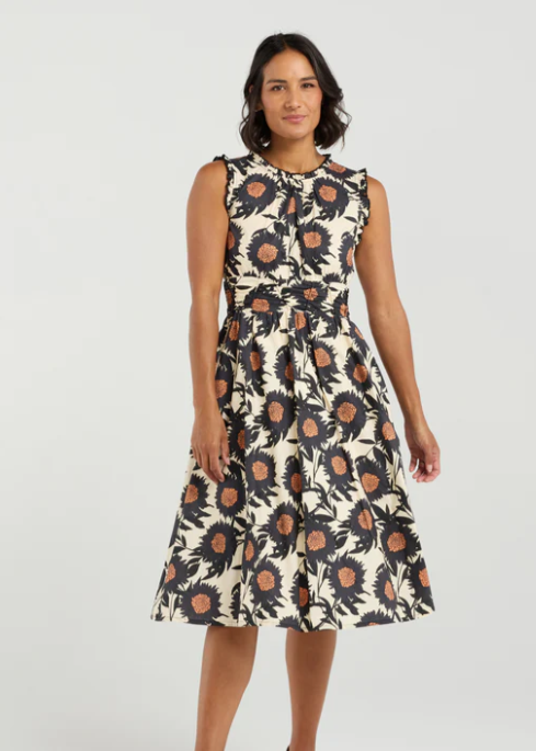 Jackie Dress - Clementine Bloom | Abbey Road Kaikoura