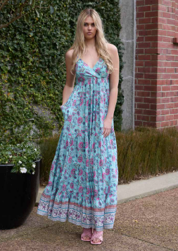 Coco Maxi Blue Boho | Abbey Road Kaikoura