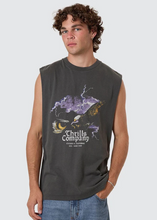 Load image into Gallery viewer, Flight Risk Merch Fit Muscle Tee / Merch Black | Abbey Road Kaikoura