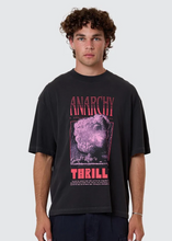 Load image into Gallery viewer, Constant Chaos Box Oversized Tee Blue Graphite | Abbey Road Kaikoura