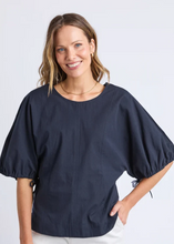 Load image into Gallery viewer, Marie Top Navy | Abbey Road Kaikoura