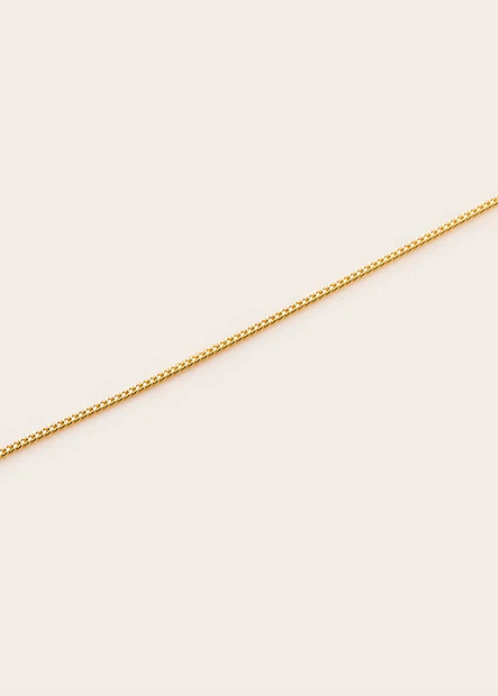 Curb Chain Necklace - Gold Pated | Abbey Road Kaikoura