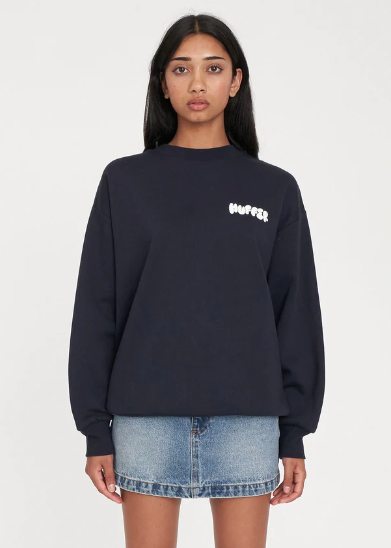 Womens Weekend Crew/Puff Navy | Abbey Road Kaikoura