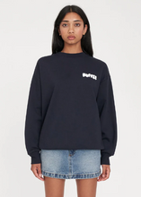 Load image into Gallery viewer, Womens Weekend Crew/Puff Navy | Abbey Road Kaikoura