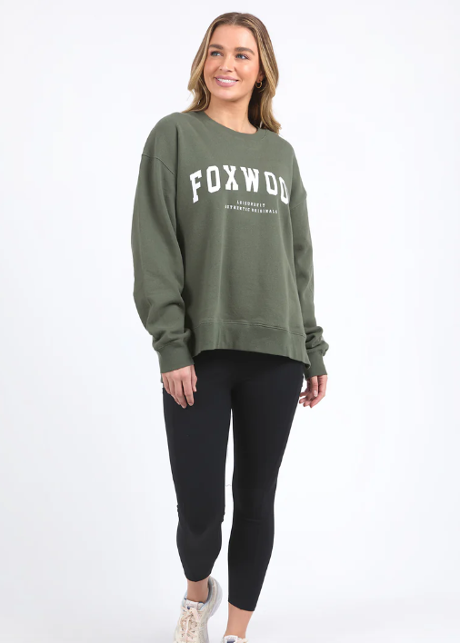 Interval Crew Khaki/White | Abbey Road Kaikoura