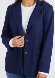 Elm Ingrid Blazer/Dark Saphire|Abbey Road