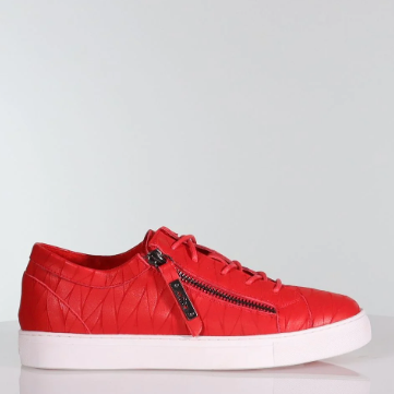 Minx Zip Band /Winter Red Petal Emboss|Abbey Road